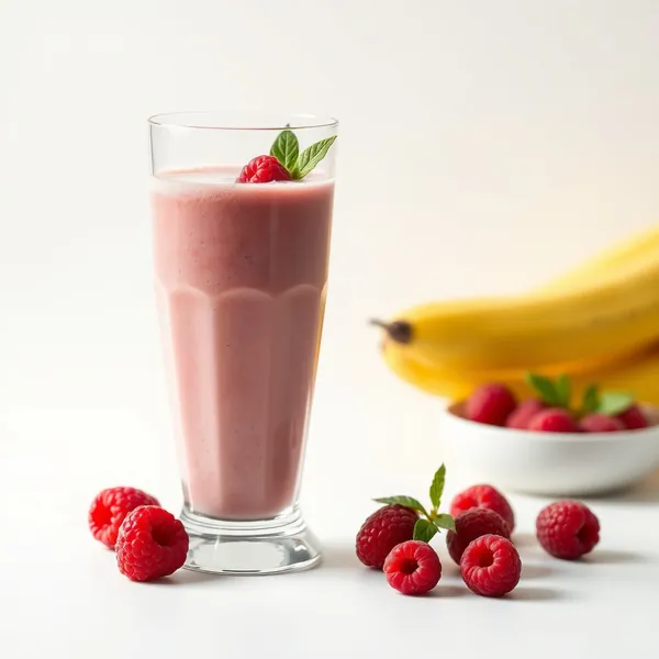Smoothie de Riz aux Framboises Superaliment