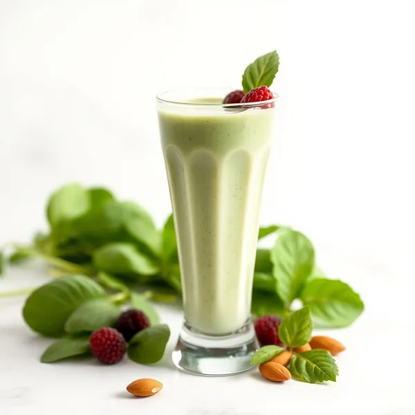 Smoothie Épinards et Lait d'Amandes