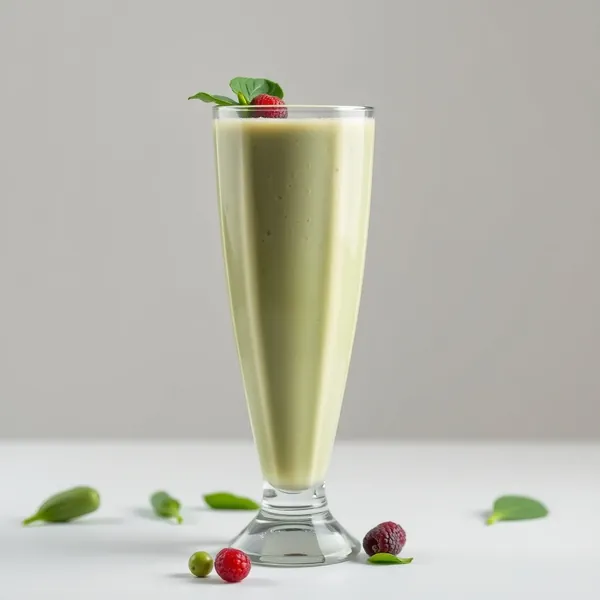 Smoothie Superfood d'Épinards et de Pois