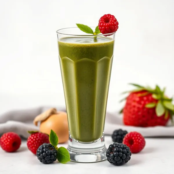Smoothie Superfood Spiruline Lait Macadamia