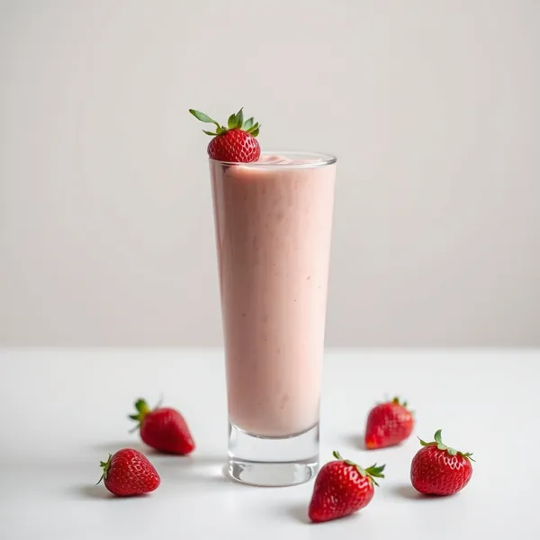 Smoothie di Riso e Fragole Superfood