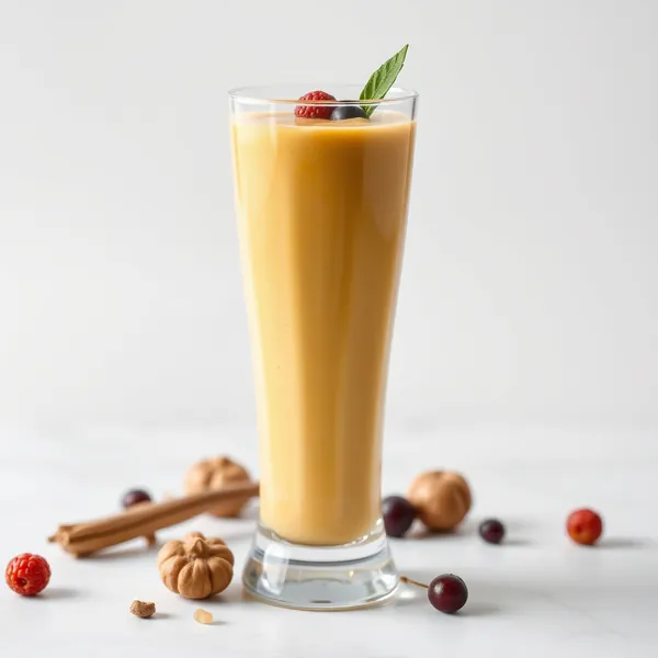 Smoothie de Leite de Avelã e Cúrcuma