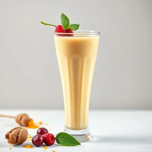 Turmeric Kefir Milk Smoothie