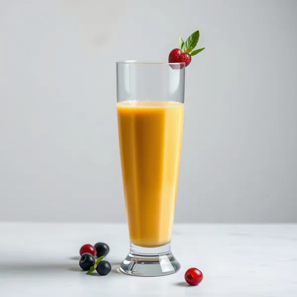 Smoothie de Leche de Macadamia y Cúrcuma