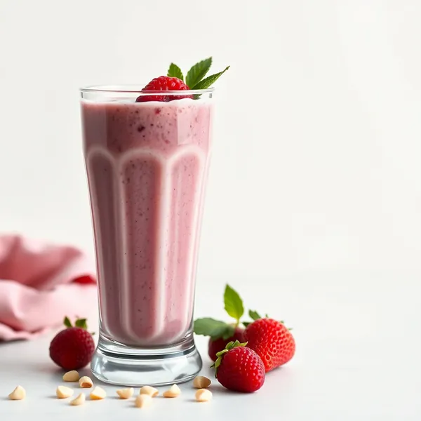 Smoothie de Banana, Fruta e Pistache