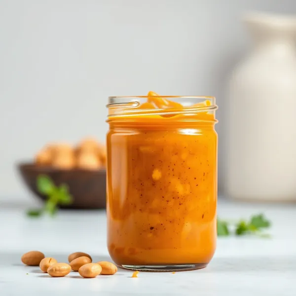Erdnussbuttersauce