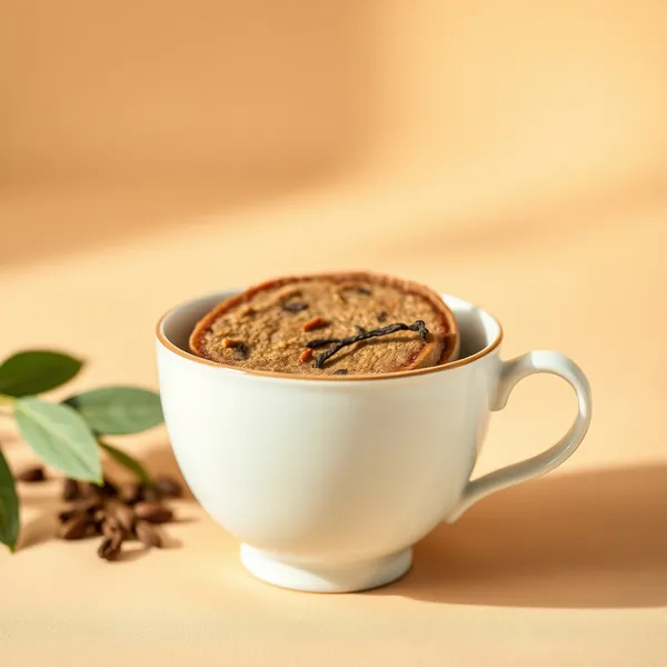 Bolo de Chá Pu-erh Cru