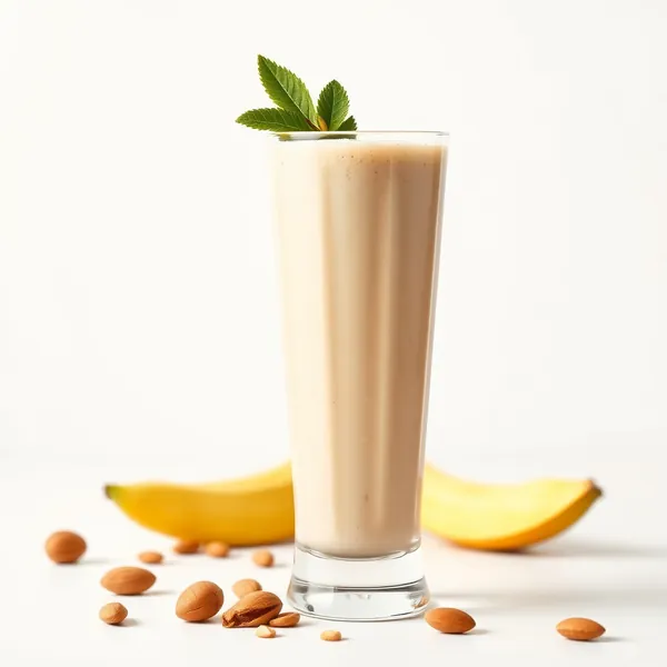 Smoothie Tropical au Beurre d'Amande et au Lait de Noisette