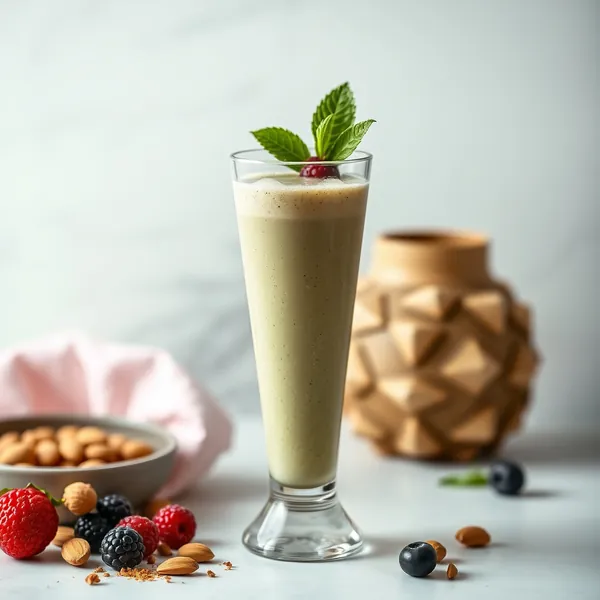 Smoothie Beurre d'Amande et Matcha