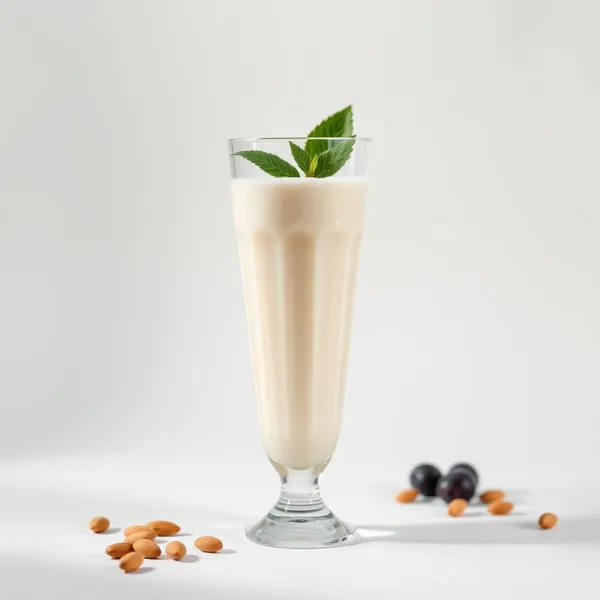 Smoothie Apfel Mandel Kokosmilch