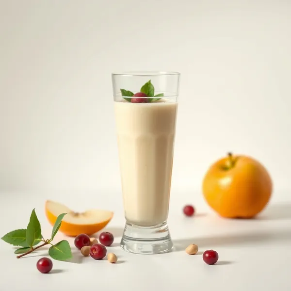 Smoothie de Maçã Tropical e Leite de Caju