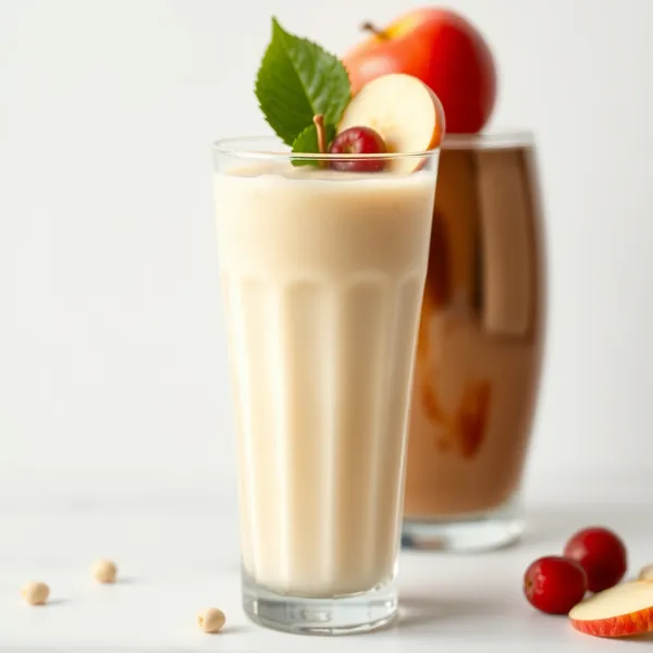 Smoothie di Mela Tropicale e Latte di Macadamia