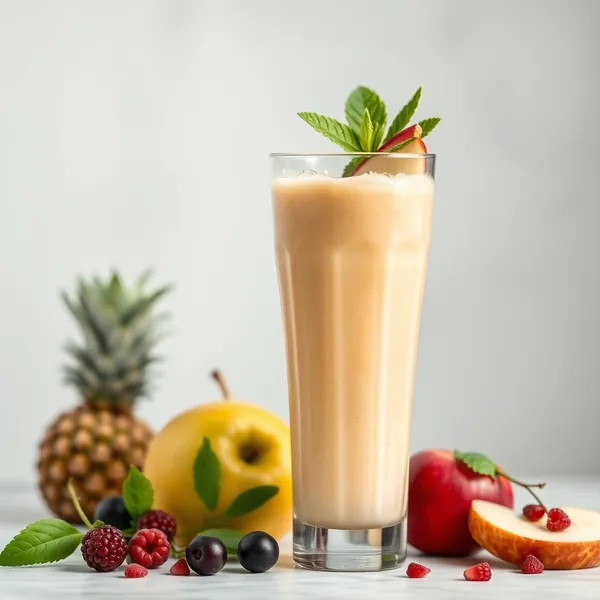 Smoothie de Protéine de Pomme Tropicale