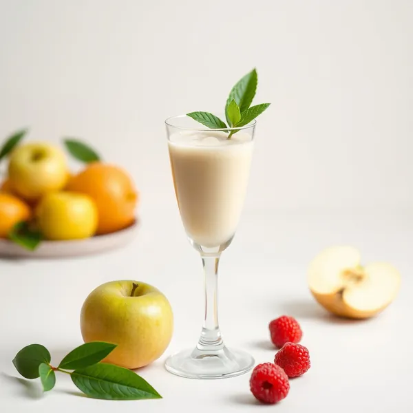 Smoothie Tropical de Pomme et Lait de Riz