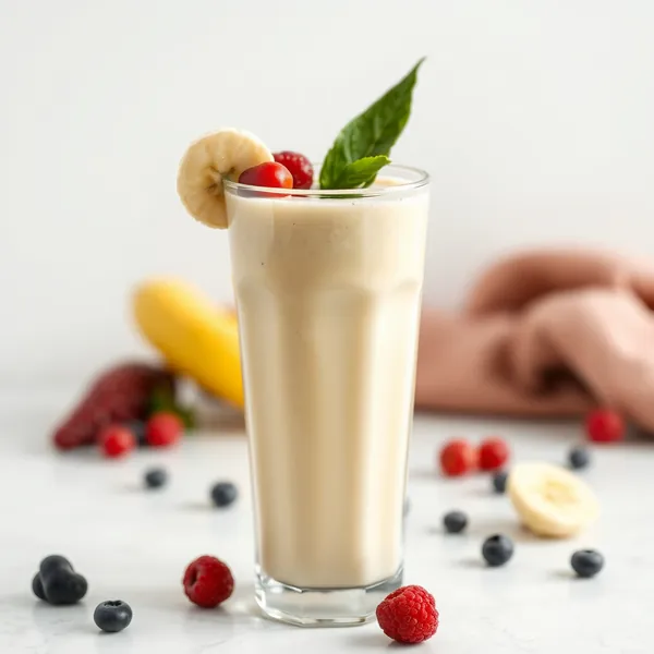 Tropical Banana Pea Milk Smoothie
