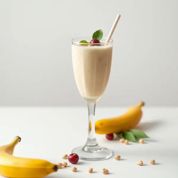 Smoothie Tropical de Banana e Pistache