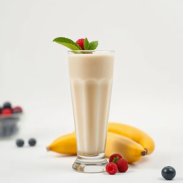 Smoothie Tropical à la Banane et au Lait d'Épeautre