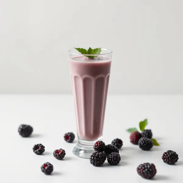 Tropical Blackberry Spelt Milk Smoothie