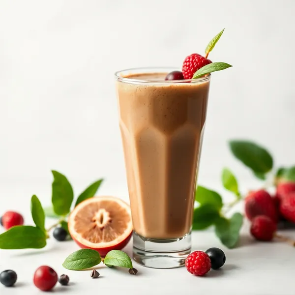Batido de Cacau em Pó e Matcha