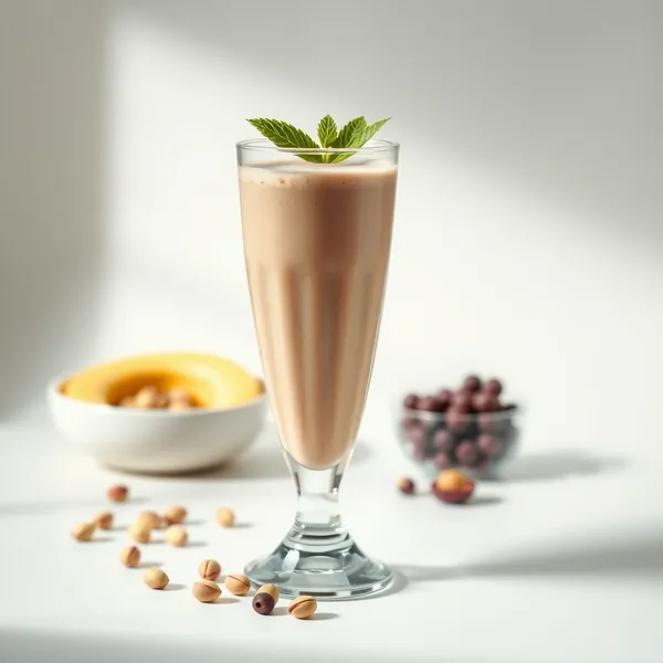 Tropical Cacao Powder Pistachio Milk Smoothie