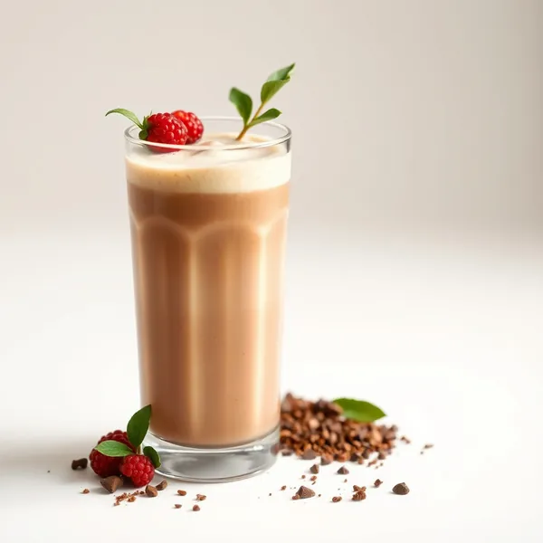 Batido de Cacao en Polvo y Leche de Soja