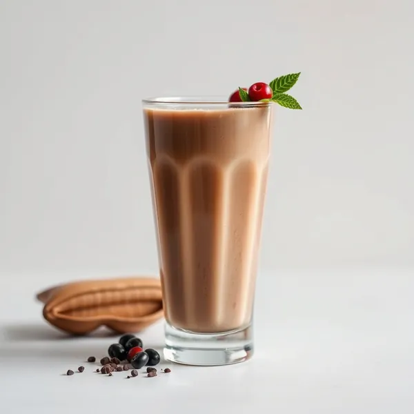 Frullato di Latte di Spelta e Cacao Tropicale