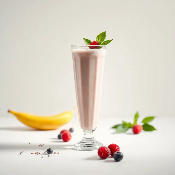 Tropical Chia Seed Greek Yogurt Smoothie