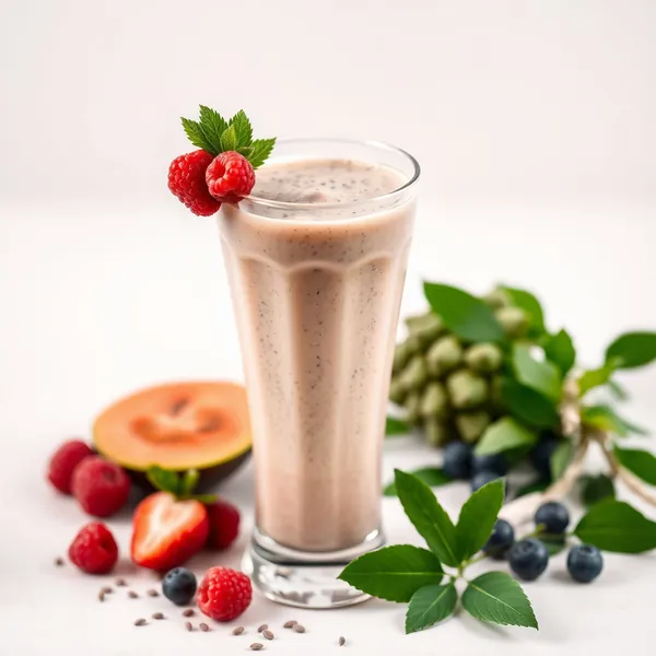 Smoothie de Protéine de Chia Tropical