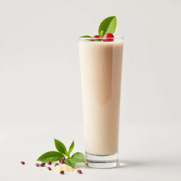 Smoothie Tropical de Leite de Coco e Cannabis