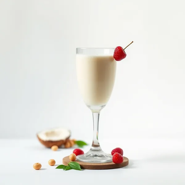 Batido de Leche de Coco y Macadamia Tropical