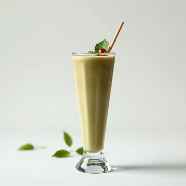 Smoothie de Thé Matcha et Coco Tropical