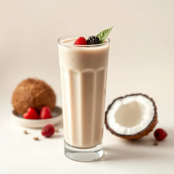 Tropical Coconut Spelt Milk Smoothie