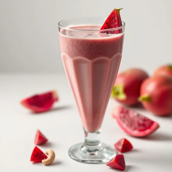 Tropical Dragonfruit Cashew Milk Smoothie