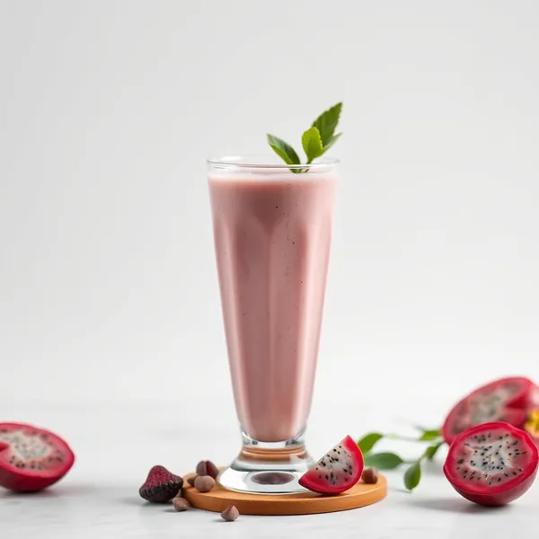 Tropical Dragonfruit Hazelnut Milk Smoothie