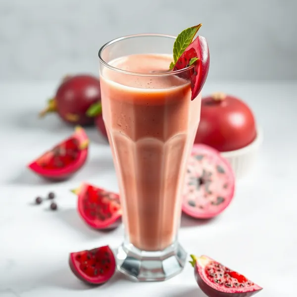 Smoothie de Protéine de Fruit Dragon Tropical