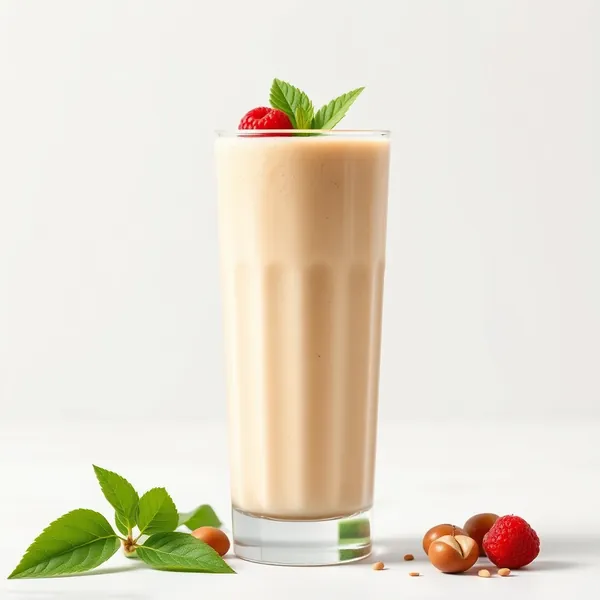 Tropical Ginger Hazelnut Milk Smoothie