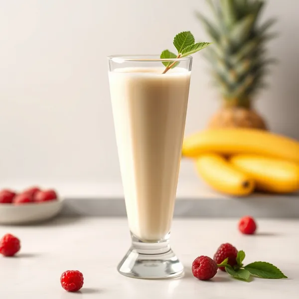 Smoothie de Kefir de Gingembre Tropical