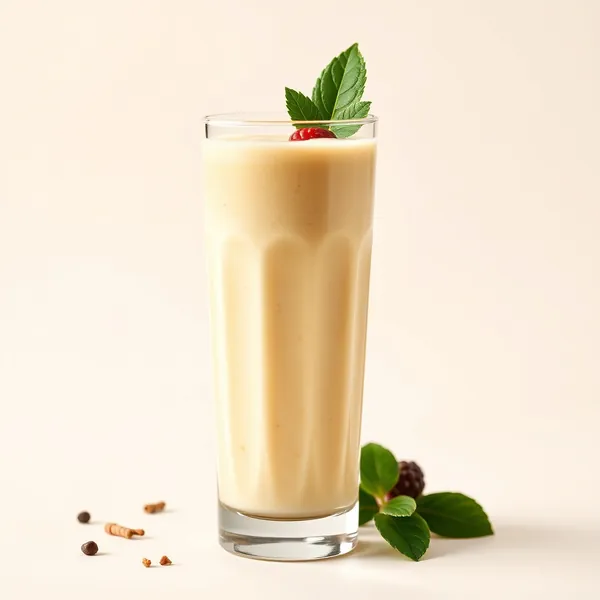 Smoothie au Riz et au Gingembre Tropical