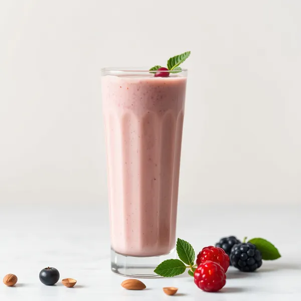 Batido de Goji, Almendra y Leche de Coco