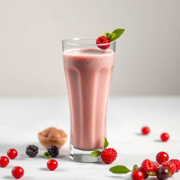 Batido de Goji Tropical y Leche de Avellana