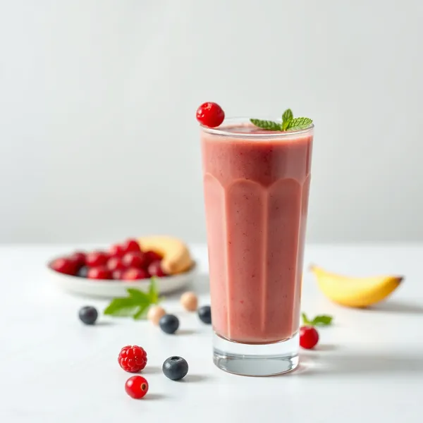 Tropical Goji Berry Macadamia Milk Smoothie