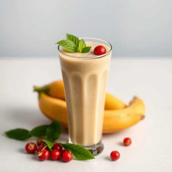 Smoothie au Lait de Pois et Baie Goji Tropical