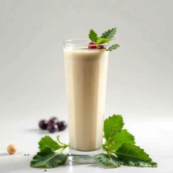 Tropical Kale Macadamia Milk Smoothie
