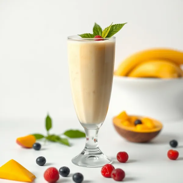 Tropical Mango Hemp Milk Smoothie