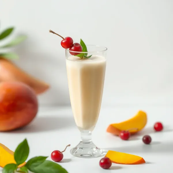 Tropical Mango Kefir Milk Smoothie