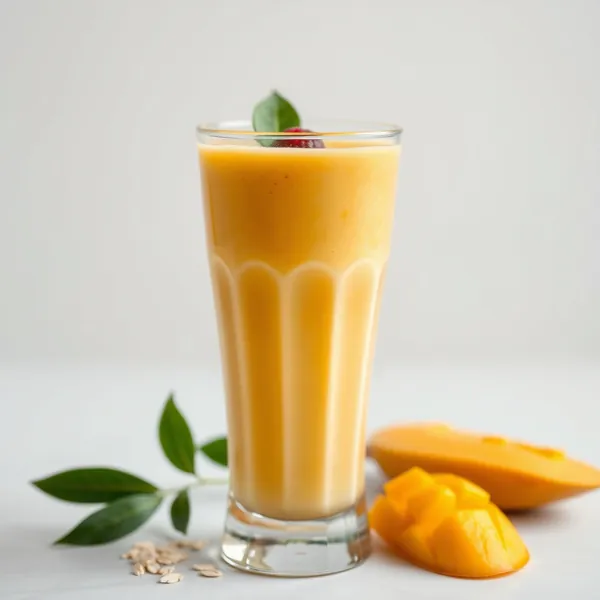 Smoothie Tropical à la Mangue et au Lait d'Avoine