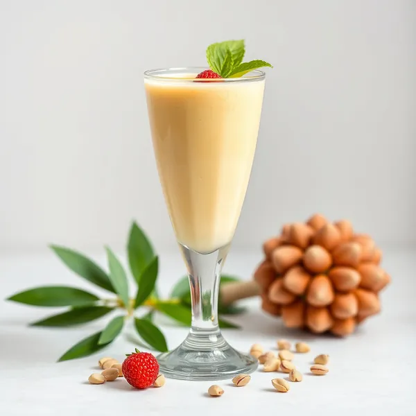 Smoothie Tropical à la Mangue et au Lait de Pistache