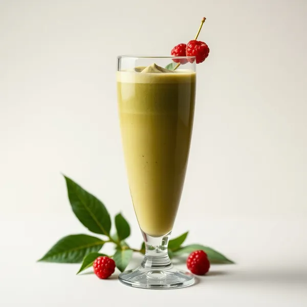Tropical Matcha Cold Brew Coffee Smoothie