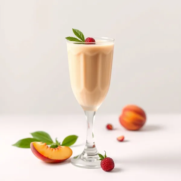 Tropical Peach Pea Milk Smoothie