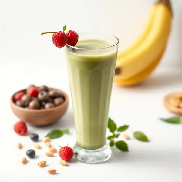 Smoothie Beurre de Cacahuète et Matcha